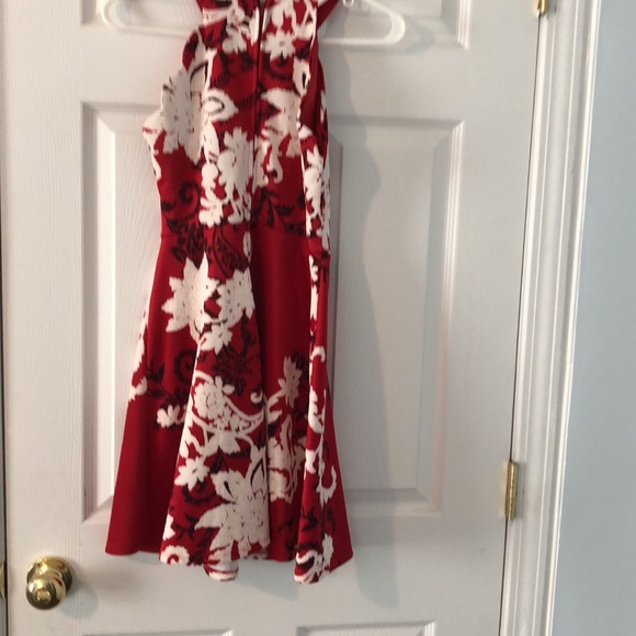Red and black sleeveless dress  size small - Picture 2 of 6